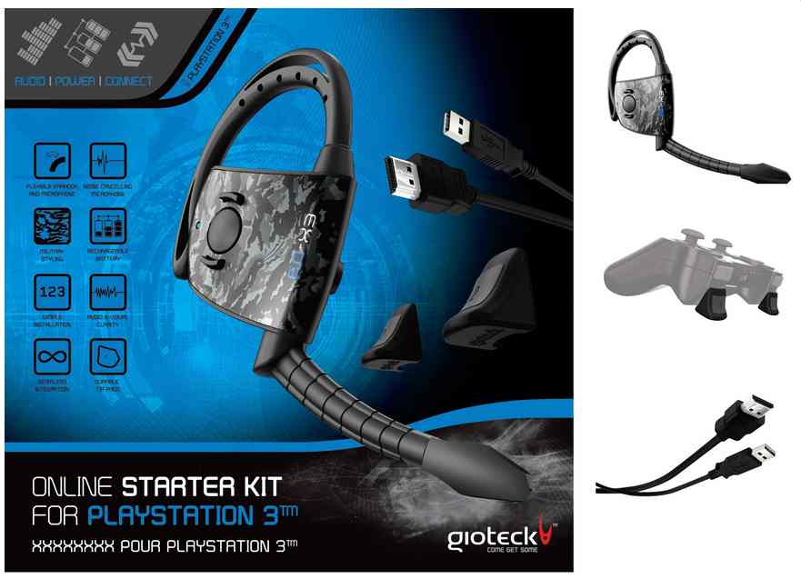 Pack Online Starter Kit  Headset Ex 03 Gatillos Hd